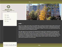 Tablet Screenshot of briggscpa.biz